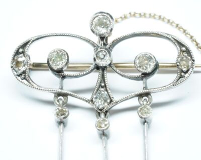 Antikschmuck Brosche - Edwardian um 1910