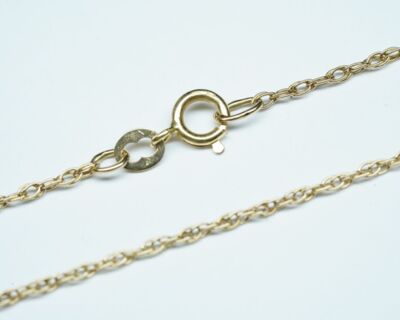 Pre Loved Schmuck - 10k Gelbgold Doppelankerkette