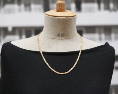 Pre Loved Jewelry - 18k Handgefertigte Halskette in 18k Gelbgold
