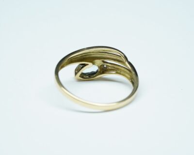 Schmuck aus zweiter Hand - 18k Fingerring mit Topas