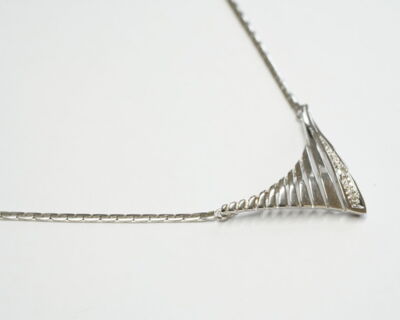 Second Hand Schmuck - Collier 18k Gelbgold rhodiniert
