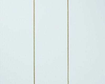 Schmuck aus zweiter Hand - 18k Gelbgold Zopfkette