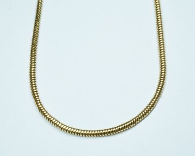 Schmuck aus zweiter Hand - Schlangenkette Gelbgold 18k
