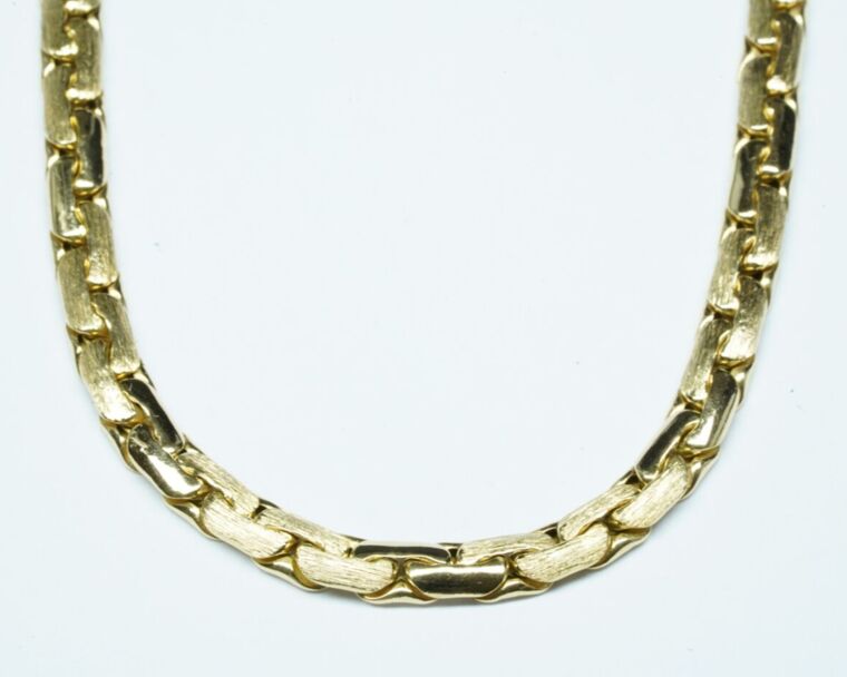 Pre Loved Jewelry - 18k Handgefertigte Halskette in 18k Gelbgold