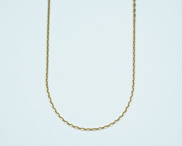 Schmuck aus zweiter Hand - Flachankerkette Gelbgold 18k