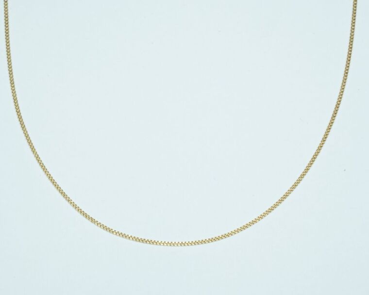 Schmuck aus zweiter Hand - Panzerkette Gelbgold 18k