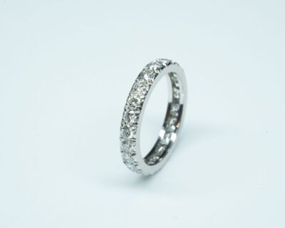 Schöner Second Hand Alliance Ring mit Diamanten