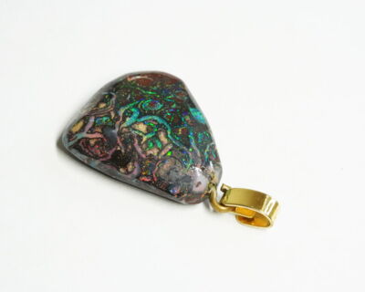 Secondhand Schmuck - Anhänger mit Matrix Opal