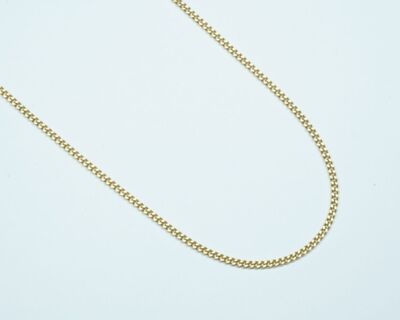 Schmuck aus zweiter Hand - Panzerkette Gelbgold 18k