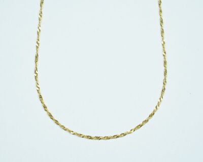 Schmuck aus zweiter Hand - Halskette Gelbgold 14k