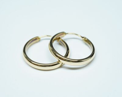 Schmuck aus zweiter Hand - Creolen 18k Gelbgold