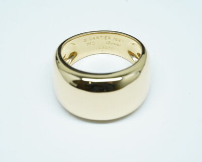Second Hand Schmuck - Cartier Nouvelle Vague 18k Gelbgold Fingerring