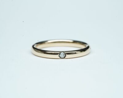 Pomellato "Lucciole" Fingerring Rosegold mit Diamant