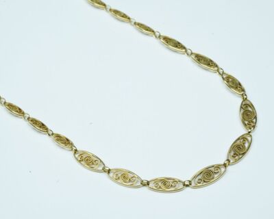 Second Hand Halshette - 18k Gelbgold