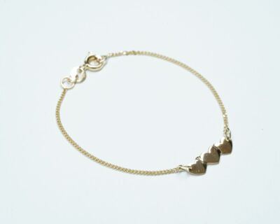 Second Hand Schmuck -9k Gelbgold Kinder Armkette