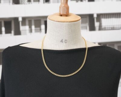 Schmuck aus zweiter Hand - 18k Gelbgold Panzerkette