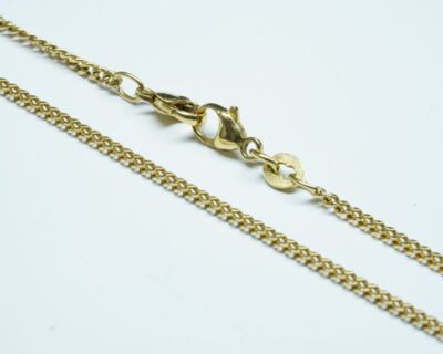 Schmuck aus zweiter Hand - Panzerkette Gelbgold 18k