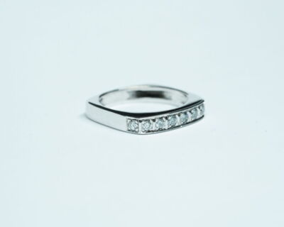 Second Hand Schmuck - 18k Weissgold Diamantring