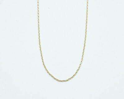 Secondhand Schmuck - Feine Ankerkette 14k Gelbgold 46cm