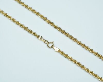 Schmuck aus zweiter Hand - 18k Gelbgold Kordelkette
