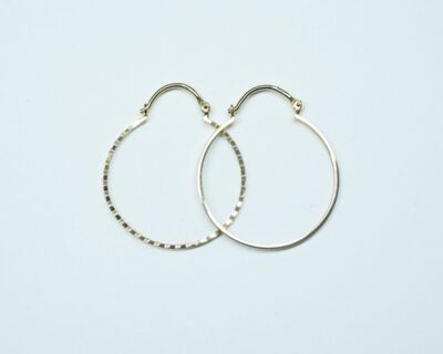 Schmuck aus zweiter Hand - Creolen 18k Gelbgold