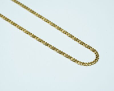 Schmuck aus zweiter Hand - 18k Gelbgold Panzerkette