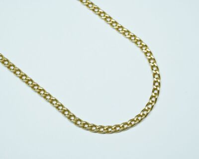Schmuck aus zweiter Hand - 18k Gelbgold Panzerkette