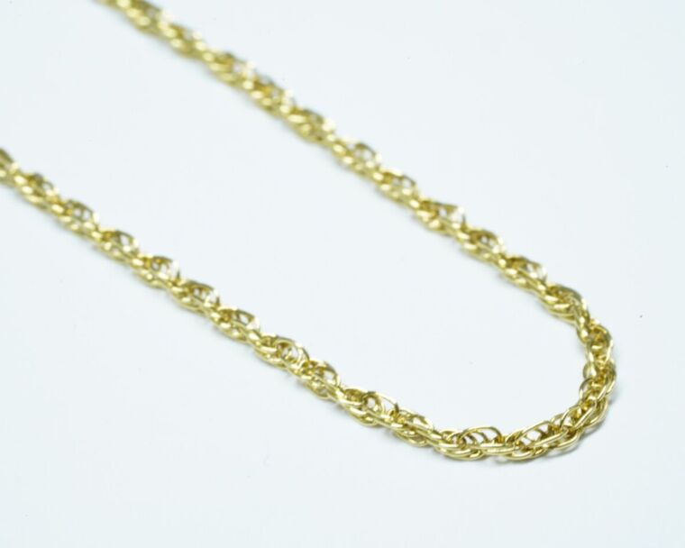 Schmuck aus zweiter Hand - Doppelte Ankerkette Gelbgold 8k