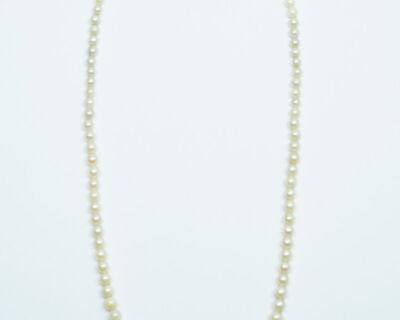 Secondhand Schmuck - Perlencollier mit 18k Goldverschluss