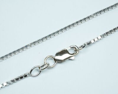 Schmuck aus zweiter Hand - 18k Weissgold Venezianerkette