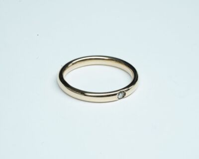 Pomellato "Lucciole" Fingerring Rosegold mit Diamant