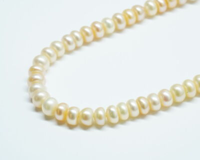 Secondhand Schmuck - Perlencollier mit 18k Goldverschluss