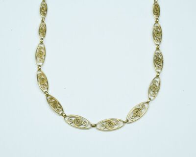 Second Hand Halshette - 18k Gelbgold