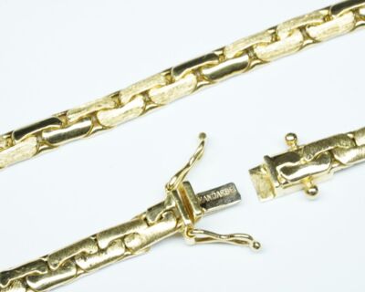 Pre Loved Jewelry - 18k Handgefertigte Halskette in 18k Gelbgold