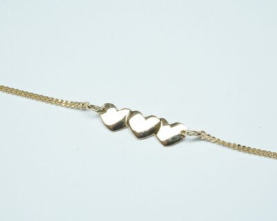 Second Hand Schmuck -9k Gelbgold Kinder Armkette