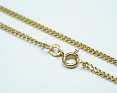 Schmuck aus zweiter Hand - 18k Gelbgold Panzerkette