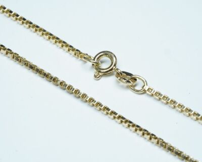 Schmuck aus zweiter Hand - Venezianerkette Gelbgold 14k