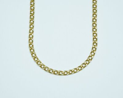 Schmuck aus zweiter Hand - 18k Gelbgold Panzerkette