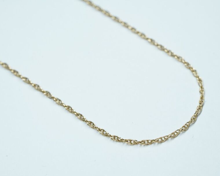 Pre Loved Schmuck - 10k Gelbgold Doppelankerkette
