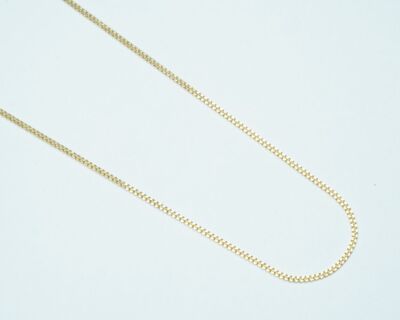 Schmuck aus zweiter Hand - Panzerkette Gelbgold 18k