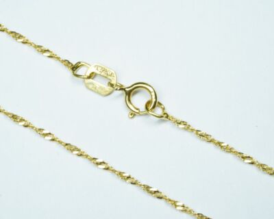 Schmuck aus zweiter Hand - Halskette Gelbgold 14k