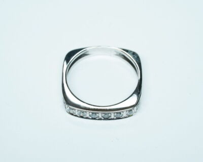Second Hand Schmuck - 18k Weissgold Diamantring