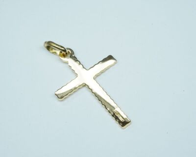 Second Hand Anhänger - Kreuz aus 18k Gelbgold