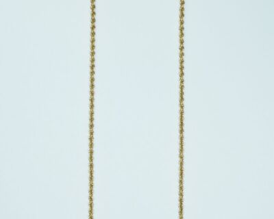 Schmuck aus zweiter Hand - 18k Gelbgold Kordelkette