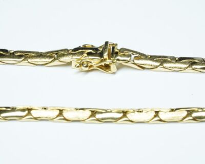 Pre Loved Jewelry - 18k Handgefertigte Halskette in 18k Gelbgold