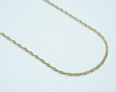Pre Loved Schmuck - 10k Gelbgold Doppelankerkette
