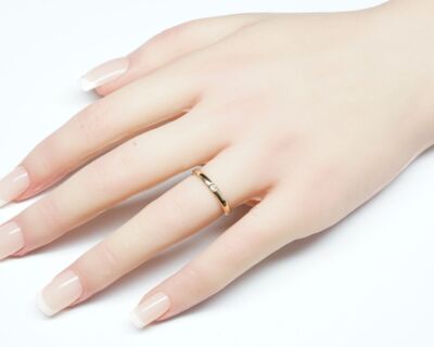 Pomellato "Lucciole" Fingerring Rosegold mit Diamant