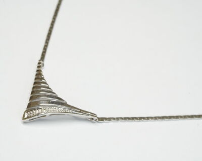 Second Hand Schmuck - Collier 18k Gelbgold rhodiniert