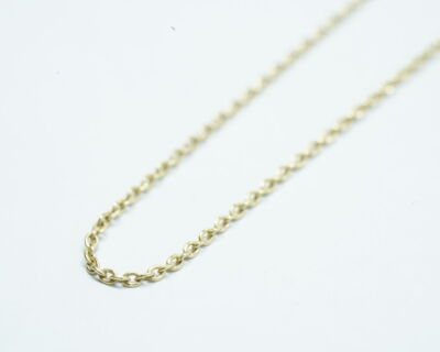 Secondhand Schmuck - Feine Ankerkette 14k Gelbgold 46cm