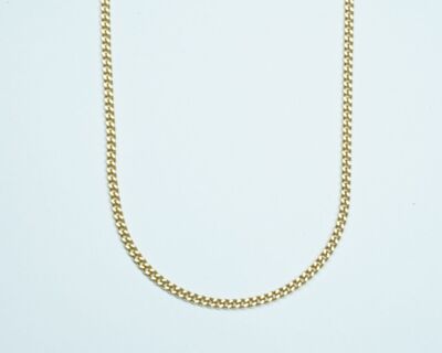 Schmuck aus zweiter Hand - Panzerkette Gelbgold 18k